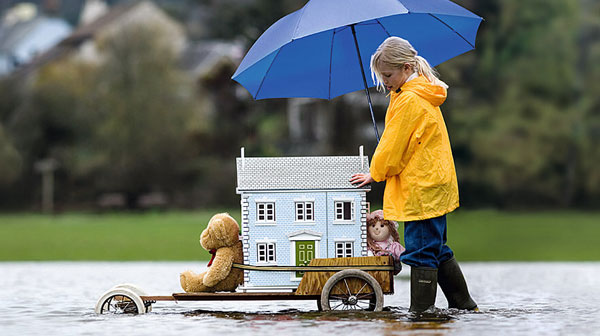 Das Wetter ist unberechenbar - sind Sie ausreichend abgesichert?