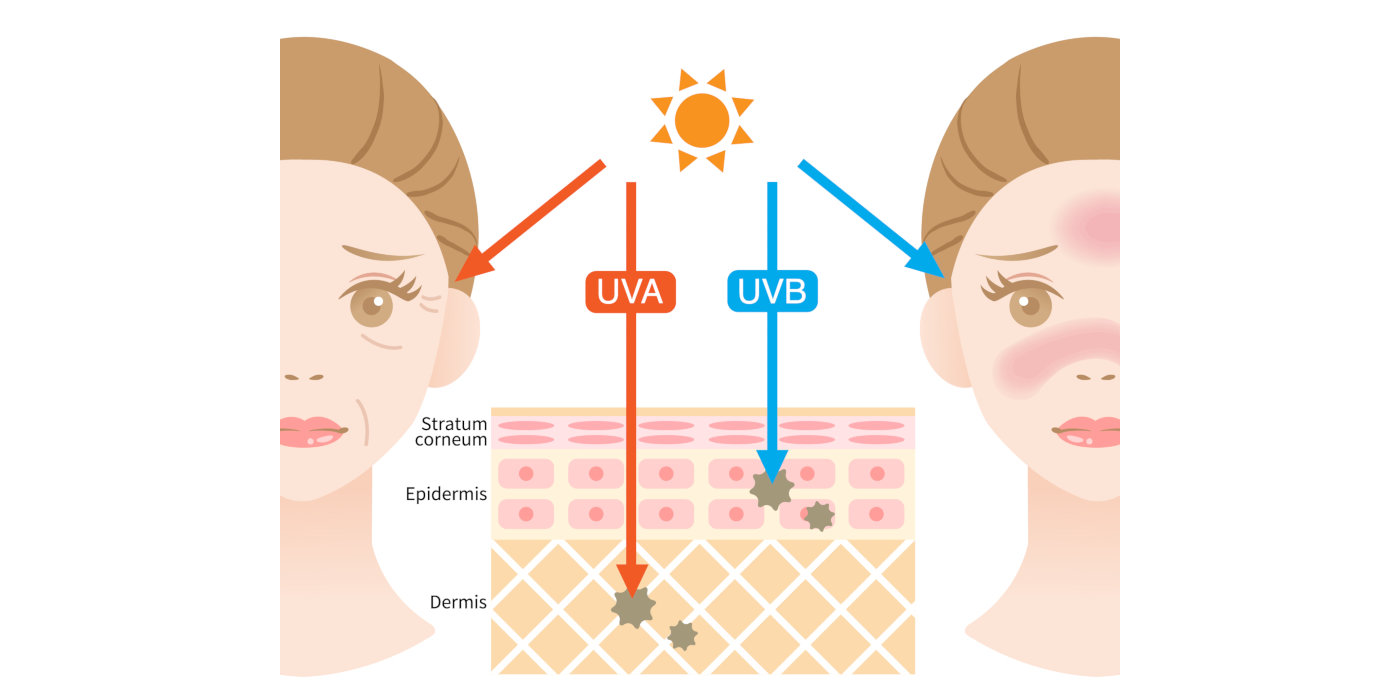 Infografik UV-Strahlung